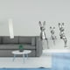thumbnail image 2 of Pantalla De Lámpara Para Sala De Estar Con Figuras De Conejos Como Centro De Mesa Para Decorar Estanterías Y Armarios., 2 of 6