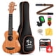 thumbnail image 1 of Ukelele Donner Soprano Caoba de 21 pulgadas con kit para principiantes DUS-, 1 of 7