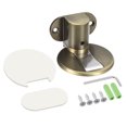 thumbnail image 1 of Unique Bargains Magnetic Door Stopper, 1 Pack Adjustable Door Stops Door Catch, Bronze Tone, 1 of 5