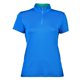 thumbnail image 1 of Dublin - Camiseta Interior Deportiva de Ventilación de Manga Corta para Mujer (Azul Océano), 1 of 3
