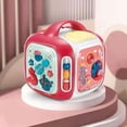 thumbnail image 1 of Educational Activity Cube Learning Toy for Toddlers and Developmental Play Center with Music and Sensory Features, 1 of 3