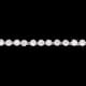 thumbnail image 4 of Apliques de diamantes de cristal con perlas, apliques de vestido de novia de boda con para vestidos, cinturones y fajas, 1 yarda perfecl Cadena de diamantes de imitación, 4 of 8