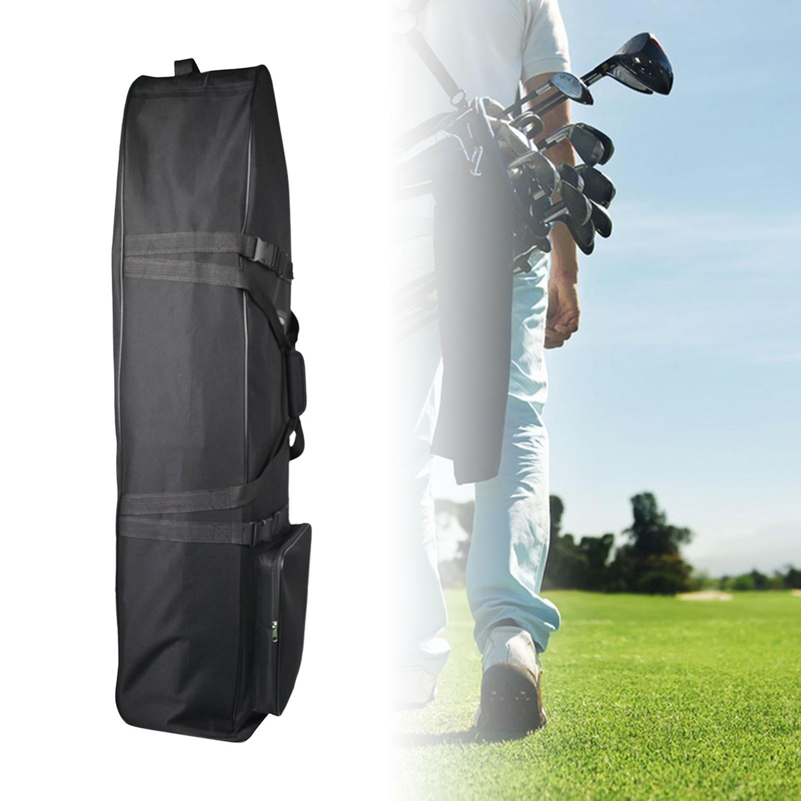 harayaa Airline Golf Travel Bag Golf Club Travel Bag with Stabilizer Straps Carry Handle