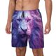 thumbnail image 1 of Balery Cool Lion Head Bañador para hombre, shorts de playa de secado rápido con entrepierna y forro de compresión-Large, 1 of 6