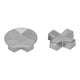 thumbnail image 4 of Controlador D Pads Reemplazo Botón direccional Metal Facetado Estándar D Pad para Xbox One Elite Elite Series 2 Plata, 4 of 5
