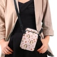 thumbnail image 4 of HELLHERO Hedgehogs Strawberries Women Crossbody Bag for Women Women Adjustable Shoulder Strap Crossbody Sling Bag Polyester Adjustable Strap, 4 of 7