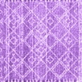 thumbnail image 1 of Ahgly Company Indoor Square Trellis Purple Modern Area Rugs, 7' Square, 1 of 4