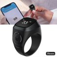 thumbnail image 2 of Smart Tasbih Tally Counter Ring For Muslims Zikr Digital Tasbeeh 5 Prayer Time Reminder Bluetooth, 2 of 5