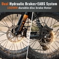 thumbnail image 6 of Riding'times GT33 Ebike for Adults,34MPH,50-80 Miles,1500W Motor,48V 27AH Removable Battery,20" Fat Tires,Dual Hydraulic Brakes,Full Suspension, 6 of 9