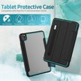 thumbnail image 3 of TFixol TPU Tablet Protective Case Compatible with iPad Pro 11 2nd Generation(2020) Support 2nd Gen Pencil Charging Grey&Sky Blue, 3 of 8