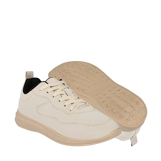 TENIS CASUALES MUJER SIENA 307 SIMIPIEL BEIGE