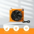 thumbnail image 2 of ECUTEE AH1012T-CA 12VDC Hydraulic Oil Cooler | 100L/min 85W Air-Cooled Radiator | Low Noise & Energy-Efficient Heat Dissipation, 2 of 11