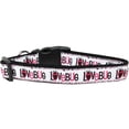 thumbnail image 1 of Love Bug Nylon Dog Collar Sm, 1 of 1