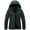 Black-01, variant on Perfectbot Women's Winter Jacket with Detachable Hood, Zipper Pockets Quilted Bubble Coat for Fall and Winter