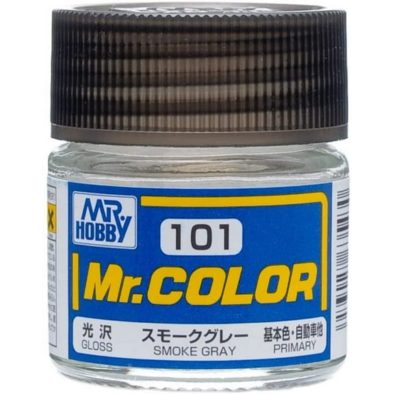 Mr. Hobby C101 Mr. Color Gloss Smoke Gray Lacquer Paint 10ml