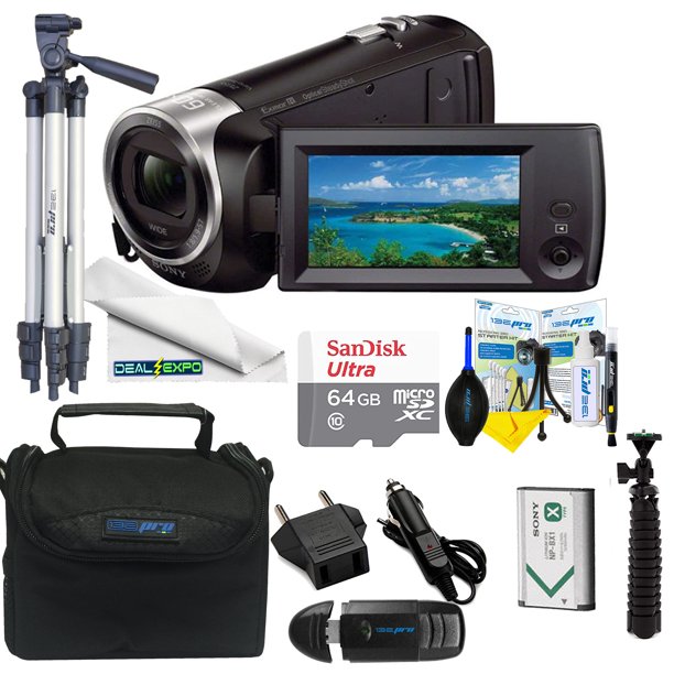 Sony HD Video Recording HDRCX405 HDRCX405/B Handycam Camcorder (Black