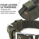 thumbnail image 3 of Collar de perro con hebilla, collar táctico militar de nailon ajustable para perros, collar pesado para perros con anillo en D de 2 filas, 3 of 5