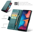 thumbnail image 3 of CaseMe Funda de Cuero For Samsung Galaxy A20/A30 con Bloqueo RFID, para Samsung Galaxy A12, Funda para Mujer y Hombres, Tarjetero con Cierre Magnético, Funda Tipo Folio For Samsung Galaxy A20/A30, 3 of 11