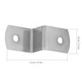 thumbnail image 2 of Minkissy 150 Pcs Attaches de Table Anti-Rouille pour Propriétaires et Artisans 3.30X1.30X1.10CM, 2 of 8