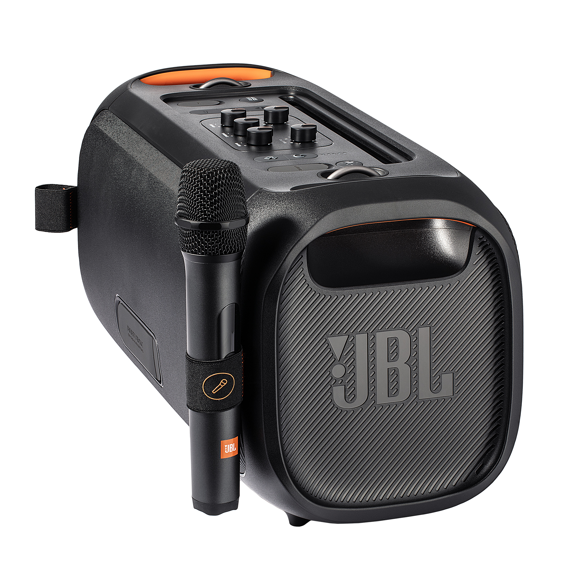 JBL Party On-The-Go 100W Karaoke Speaker with Wireless Mic, IPX4 (International Model)