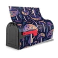 thumbnail image 4 of Fotbe Floral Hippie Mushrooms Mailbox Covers Post Letter Box Cover Garden Decor Standard Size-25.5x21 in, 4 of 9