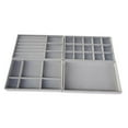 thumbnail image 4 of 4x Earrings Display Trays Velvet Storage Case Trinkets Container Organizer for Dresser Showcase Bracelets Stores Gadgets, 4 of 10