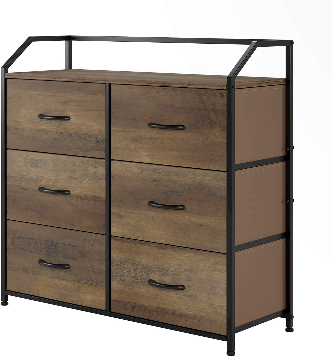 Details about   Dark Brown Wooden 4 Drawer Chest of Drawers Dresser Clothes Storage Bedroom 