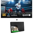 thumbnail image 3 of Titan S100 QLED 55 Inch Outdoor TV, Covered Patio, IP65 Smart Weatherproof TV, 4K HDR, 60 Hz, Tizen AI OS, 800 Nits, Wi-Fi 5, HDR10+, Outdoor TV Cover, Slim Bezel, 2 Yr Wty, 3 of 8
