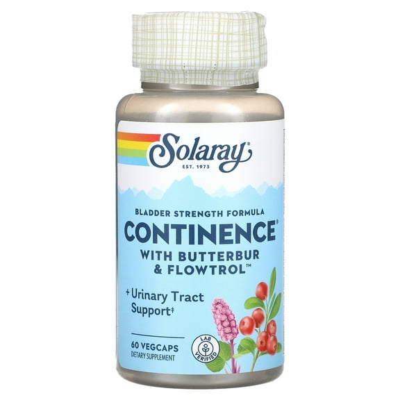 Continence with Flowtrol By Solaray - 60 Capsules