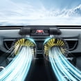 thumbnail image 1 of ziyahi Car Dual Head Dashboard Fan Dashboard Fan Adjustable Foldable Rotary Replacement Mini Summer Cable Power Self-adhesive Cooling Fans Cooler USB, 1 of 9