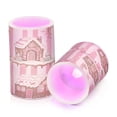 thumbnail image 7 of Yayeee Flameless Candles with Remote Flickering Battery Operated Multi Color Changing, Pink Candy House, 7 of 7
