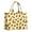 White Sunflower Pattern, variant on Large Capacity Tote Bag,Leopard Sunflower Pattern Handbag Fashion Luxury Tote Bag,15.7"x13"x 5.1" Inches,Laptop Compatible
