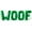 Green, variant on Letter Balloons - WOOF 16" Inch Alphabet Letters Foil Mylar Balloon Dog Birthday Party Banner (Black)