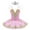 Type A Pink, variant on TiaoBug Girls Ballet Swan Dancewear Jazz Tap Latin Ballroom Dancing Dress Halloween Christmas Costume 3-12