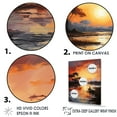 thumbnail image 3 of Designart "Tranquil Lakeside Sunrises" Landscape Lake River Floater Framed Wall Art Prints, 3 of 5