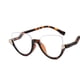 thumbnail image 3 of Gafas de lectura tipo ojo de gato de medio marco para mujer, gafas graduadas con luz azul, lupa óptica para miopía, 3 of 5