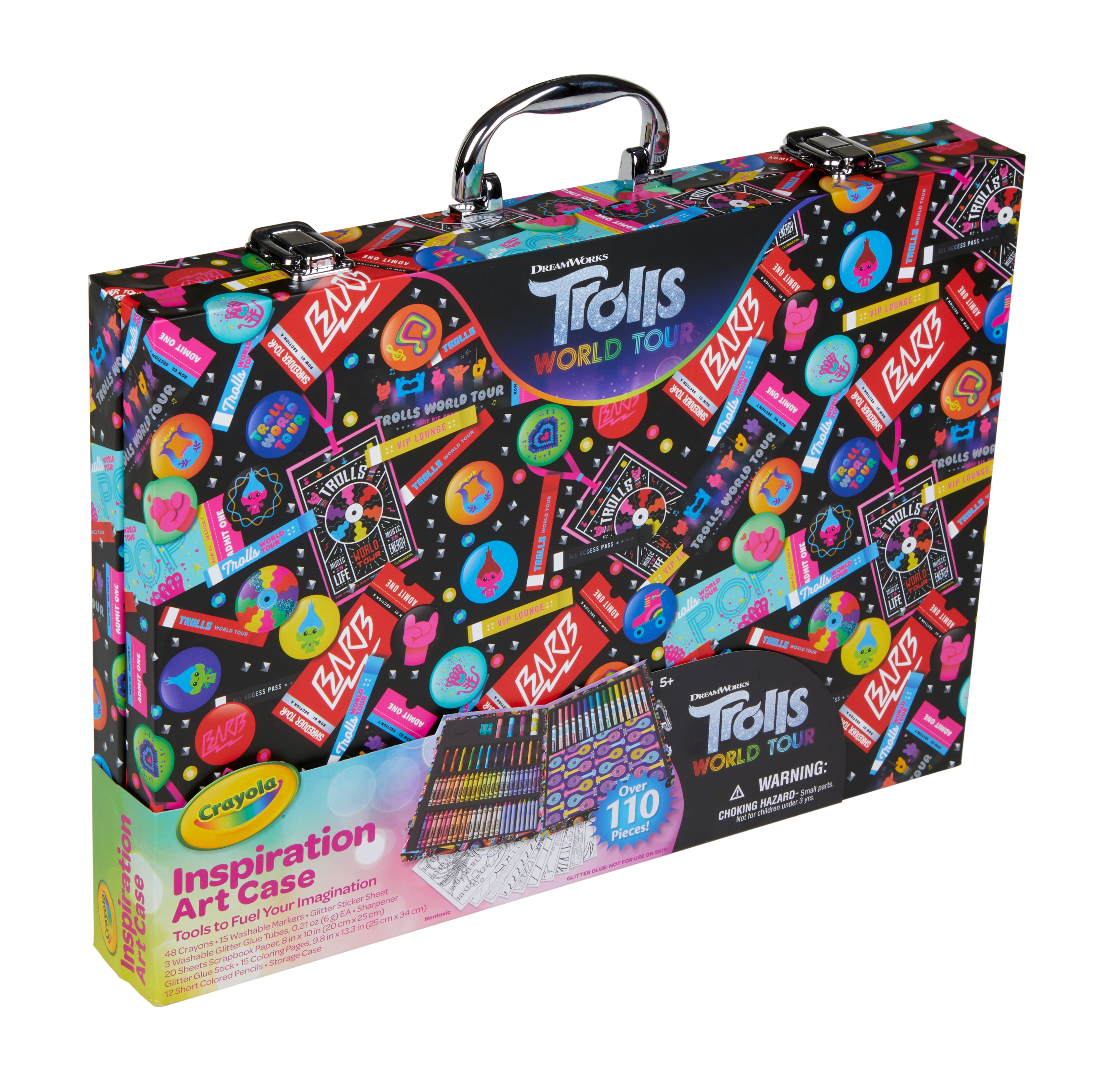 trolls travel art easel