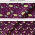 thumbnail image 2 of Soimoi Cotton Voile Fabric Lotus Seed Watercolor Print Fabric by The Yard 56 Inch Wide, 2 of 7