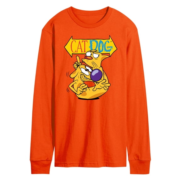 CatDog - Shh! CatDog - Men's Long Sleeve T-Shirt