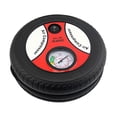 thumbnail image 2 of Mini compresor de aire, inflador de neumáticos, cc 12V, manual, 260PSI, herramienta clásica de manómetro, bomba de aire para , neumáticos Cola compresor de aire, 2 of 8