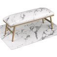 thumbnail image 1 of GFDYREE Arm Rest for Nails, Nail Arm Rest for Nail Tech with Microfiber Leather Nail Table Mat, Manicure Hand Rest Stand Nail Art Accessories Tool for Nails Tech(Marble), 1 of 3