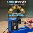 thumbnail image 3 of Kselythan Benchtop Wood Lathe, Wood Turning Lathe Machine, Wood Lathe Milling Accessories for DIY Woodworking Wood Drill Rotary Tool, 3 of 7