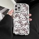 thumbnail image 2 of Funda galvanizada para Iphone, carcasa bonita de Hello Kitty para IPhone 14, 13, 12, 11 Pro Max, XS, XR, 7, 8 Plus, Sanrio, Star Y2k Fivean unisex, 2 of 2