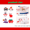 thumbnail image 6 of Yoyauz Christmas Hair Clip For Women, Christmas Tree Snowman Santa Claus Winter Strong Grip Clip, Suitable For Thick And Fine Hair Acrylic Hair Clip, 6 of 6
