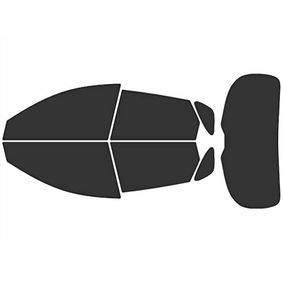 Rvinyl Window Tint Kit Compatible with Mazda Cx-3 2016-2021 - Complete Precut Kit - 20%