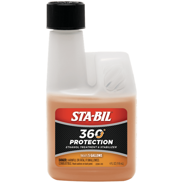 STABIL 360 Protection Ethanol Treatment and Fuel Stabilizer, 4 fl