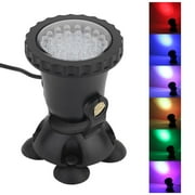 Aquarium LED Lighting Multicolor 36 LED Underwater Spot Light For Water Aquarium Garden Pond Fish Tank Landscape Lamp