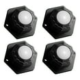 thumbnail image 2 of Ruedas Giratorias Adhesivas para Muebles Pequeños (bola Goma Negra) 4 Uds., 2 of 3