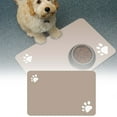 thumbnail image 2 of Hearth & Gear Pet Feeding Mat Washable And Reusable Cat And Dog Food Mat Training Puppy Water Absorbent Pad Quick Drying And Proof Mat round Table Dining Set for 4 Small Table Runners for round Tables, 2 of 6