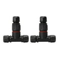 thumbnail image 1 of 2 uds conector impermeable tipo T 5 pines IP68 conector de cable de farola impermeable para exteriores 450V 32A, 1 of 10